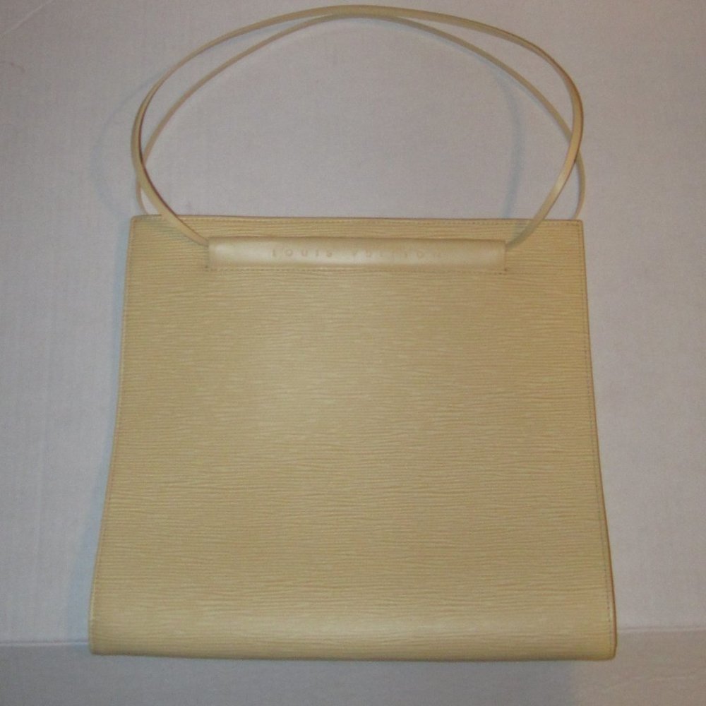 ❤️Rare NEW Authentic LOUIS VUITTON VANILLA ST TROPEZ EPI Leather Skinny Ba… - Picture 2 of 9